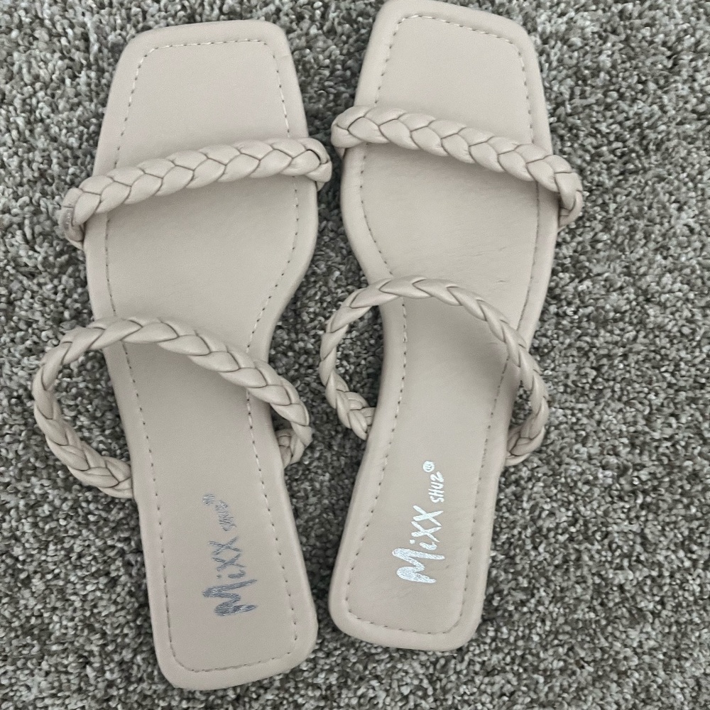 Cute braided sandals